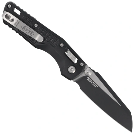 Nóż składany Microtech MSI Mini S/E Black Frag Aluminium, Black M390MK by Tony Marfione (210M-1FR)