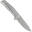 LionSteel T.R.E. Titanium/Carbon Fiber, Thor Damasteel Damascus by Molletta Knife (TRE DT FC)