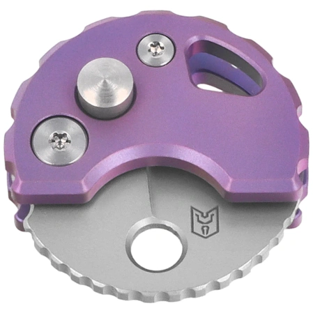 Bestechman Turtle Knife Purple Titanium, Bead Blasted 14C28N (BM20B)