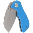 Nóż składany Kubey Karaji Blue G10, Bead Blasted D2 (KU180C)
