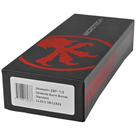 Microtech Ultratech Gen III ZBP T/E OTF Knife Cerakote Burnt Bronze Aluminum, Cerakote Burnt Bronze M390MK by Tony Marfione (1123-1UB-C19Z4)