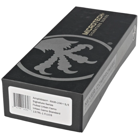 Nóż składany Microtech Amphibian Ram-Lok S/E Urban Camo Aluminium, Urban Camo M390MK by Tony Marfione
