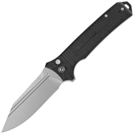 Civivi Neurohaptic Knife Black G10, Stonewashed Nitro-V (C23080-2)