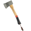 Adler Yankee Hatchet Red/Black Hickory Wood, C60 Carbon Steel (210.0H150A011)