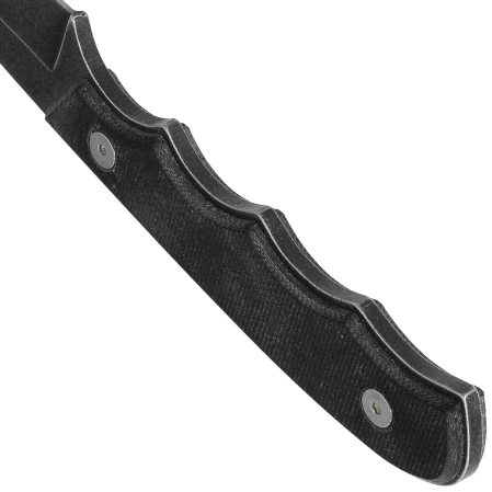 Nóż na szyję Viper Tecnocut TCN3418 Neck Knife - Black G10, Black Stonewashed 440