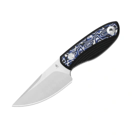 Nóż Kizer Finch Black/Blue/White G10/Micarta, Satin AEB-L by Vincent Rizzo (1134A3)