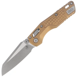 Nóż składany Microtech MSI Mini S/E Frag Black Aluminium, Apocalyptic M390MK by Tony Marfione (210M-10APFRTA)