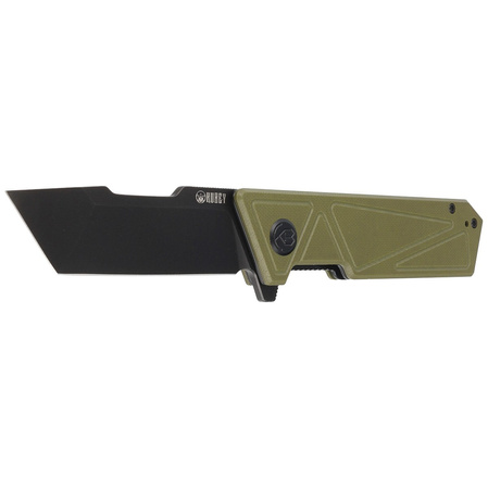 Kubey Knife Avenger Outdoor Green G10, Blackwashed D2 (KU104F)