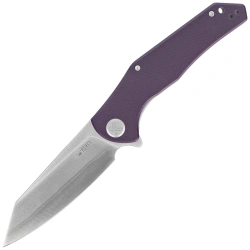 Kubey Flash Knife Purple G10, Satin San Mai M2 (KU158P)