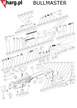 Manometer Plastic Hatsan Flash, Predator, Sortie, Bullmaster, Barrage, AirMax, Hercules, Nova (2364)