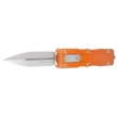 Microtech Dirac Delta D/E OTF Knife Orange Tangerine Aluminium, Stonewashed M390MK by Tony Marfione (227-10OT)