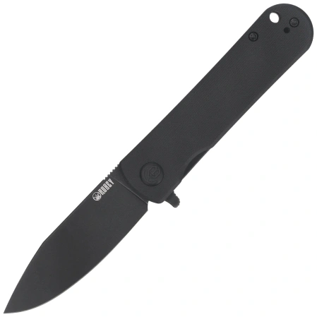 Kubey NEO Knife Black G10, Blackwashed AUS-10 by Keanu Alfaro (KU371B)