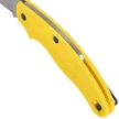 Spyderco UK Penknife Salt Yellow FRN, CPM MagnaCut by Sal Glesser (C94PYL)