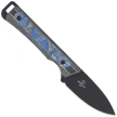 Kizer Whiskey Jack Knife Black/Multicolored Vortex Micarta, Black CPM 10V by Jonathan Styles (1108A1)
