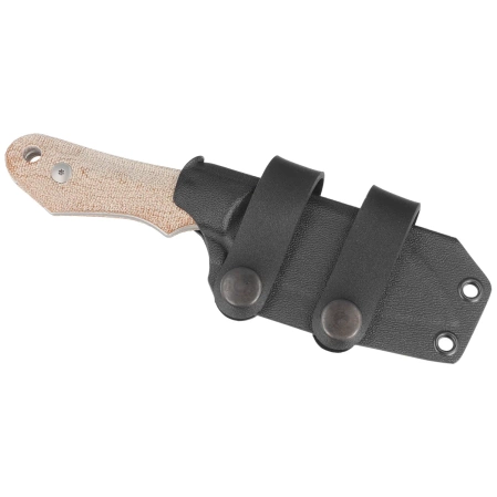 Viper Handy 2 Natural Canvas Micarta, Stonewashed M390 by Fabrizio Silvestrelli (VT 4050 CN)