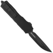 Microtech Scarab II Gen III Executive D/E-S OTF Knife Black Aluminum, Tactical DLC M390MK by Tony Marfione (1181-1T)