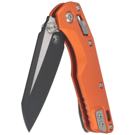 Nóż składany Microtech MSI Ram-Lok Mini S/E Fluted Orange Aluminium, Black M390MK by Tony Marfione (210M-1FLOR)