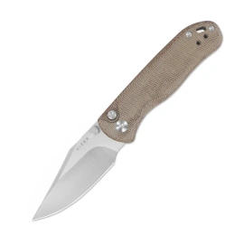 Nóż składany Kizer Drop Bear 2 Brown Micarta, Satin Nitro-V by Azo (V3619.2CC1)
