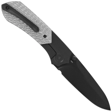 Remette Meteor Knife Black DLC Titanium/Carbon Fiber, Black DLC M390 (RTPT-BDL)