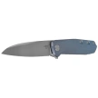 Bestech 9 Blue Titanium, Satin by Hand M390 by BrrKnives (BT2408C)