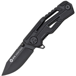 Nóż składany K25 RK-25006 Black G10, Black Titanium 7Cr17Mov