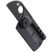 Spyderco Dog Tag Folder CF/G-10 Laminate Black PlainEdge Knife (C188CFBBKP)