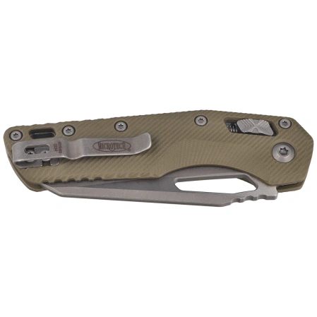 Nóż składany Microtech MSI S/E OD Green Fluted G10, Apocalyptic P/S M390MK by Tony Marfione (210-11APFLGTOD)