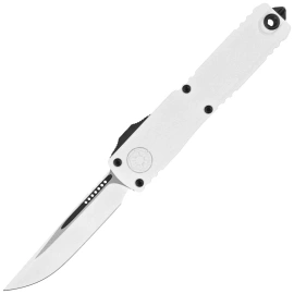 Nóż automatyczny OTF Microtech Ultratech Gen IV S/E Signature Storm Trooper White Aluminium, White Cerakote M390MK by Tony Marfione (11214-1STD)
