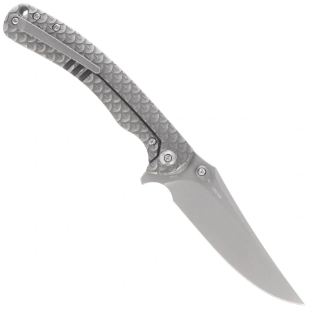 WeKnife Dracarys LE No 025/199 Gray Titanium, Stonewashed M390 (WE25061B-1)