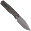 Nóż składany Kubey KB Knives Albatross Flamed Titanium, Silver Bead Blasting M390 by Ray Laconico (KB471B)