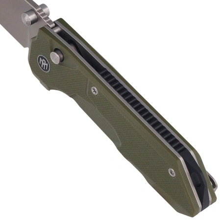 Remette Cosmic Knife Green G10, Sandblasted 14C28N (RTCO-GM)
