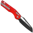 Microtech MSI S/E Knife Fluted Red Aluminum, Black M390MK by Tony Marfione (210-1FLRD)