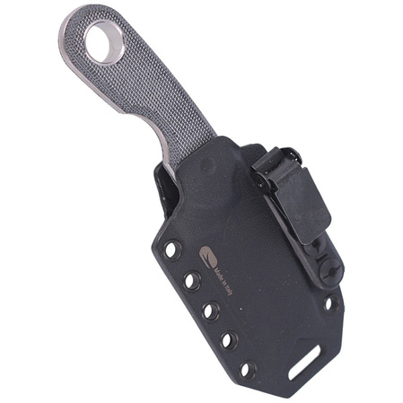 Viper Berus 2 Black Canvas Micarta, Stonewashed M390 by Tommaso Rumici Knife (VT4014CB)