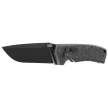 Tekto A3 Delta D/P Automatic Knife Forged Carbon Fiber, Black D2