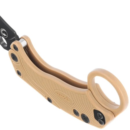 Nóż grawitacyjny Reate EXO-K Gravity Karambit Red Aluminium, Stonewashed N690