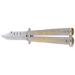 Martinez Albainox Balisong Dragon Oro butterfly knife (02182)
