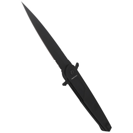 Extrema Ratio BD4 Contractor Knife Black Aluminum, Black MIL-C N690 (04.1000.0498/BLK)