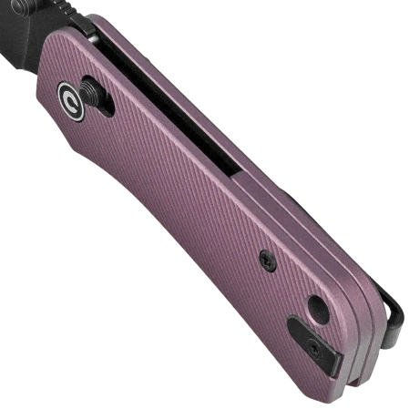 Nóż składany Civivi Baby Banter 2 Purple Aluminium, Black Stonewashed Nitro-V by Ben Petersen (C23074-2)