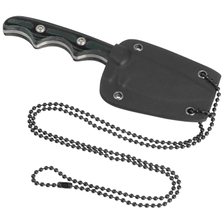 Viper Tecnocut TCN3417 Neck Knife - Green Micarta, Satin 440