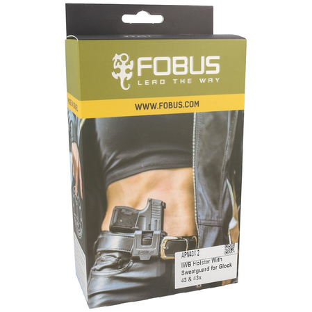 IWB / OWB Fobus Glock 43, 43X holster with and without rail, double-sided (APN43X 2)