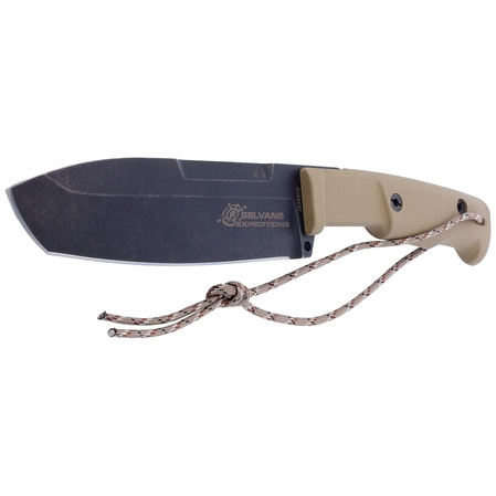 Extrema Ratio Selvans Expeditions Knife Desert Forprene, Dark Stone N690 by Daniele Dal Canto (04.1000.0129/EXP)