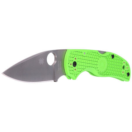 Spyderco Native 5 Salt FRN Green, LC200N Spyder (C41PGR5)