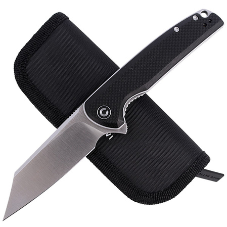 Nóż składany CIVIVI Brigand Black G10, Satin Finish (C909C)