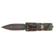 Nóż automatyczny OTF Microtech Dirac Delta D/E Signature Outbreak Deep Engraved Aluminium, Outbreak M390 by Tony Marfione (227-1OBDS)