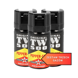 Set of 3 Hoernecke TW 500 Pepper-Fog 40 ml – cone