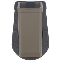 ESP Double-Stack 9 mm / .40 Magazine Pouch with ESP Paddle Mount, Olive Drab (MH-24 OD)