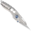 Rike Knife RK-Alien1-P Gray Titanium, Satin M390 by Richard Wu