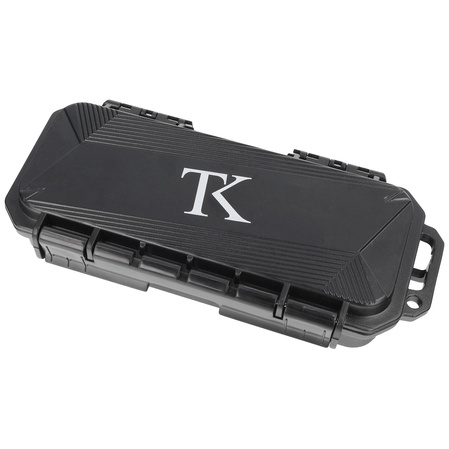 Nóż automatyczny OTF TacKnives TAKCOM Stinger DP Black Aluminum, DLC 154CM