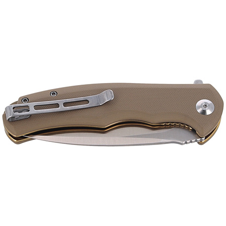 Nóż składany Civivi Praxis Tan G10, Satin 9Cr18MoV (C803B)