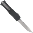 Nóż automatyczny OTF Microtech Hera II Mini Recurve S/E Black Aluminium, Stonewashed M390MK by Tony Marfione (1705M-10)